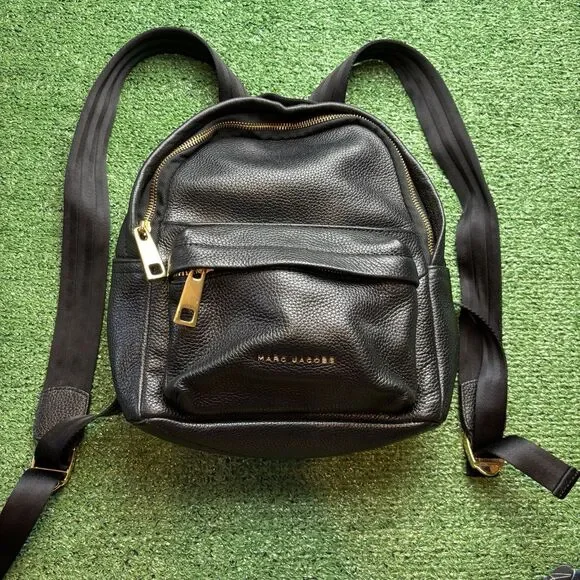 Marc Jacobs | Bags | Marc Jacobs Mini Black Pebbled Leather  display picture 1